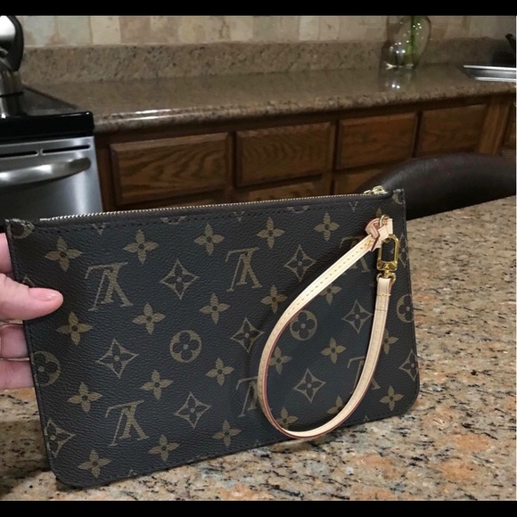 NEW Louis Vuitton monogram Neverfull GM Pochette - Picture 2 of 7